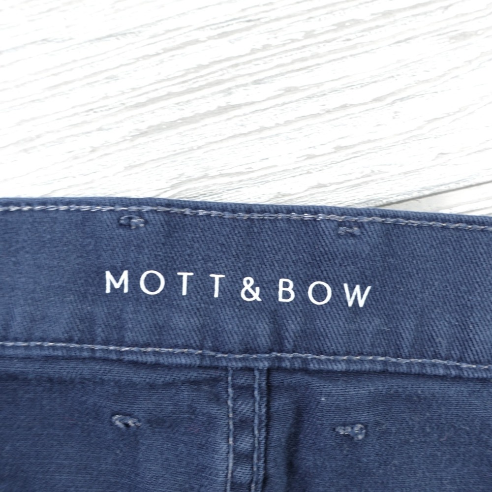 Mott & Bow Jeans Mens Size 40x32 Mercer Straight Leg Denim 5 Pocket Design Pants - Picture 4 of 8
